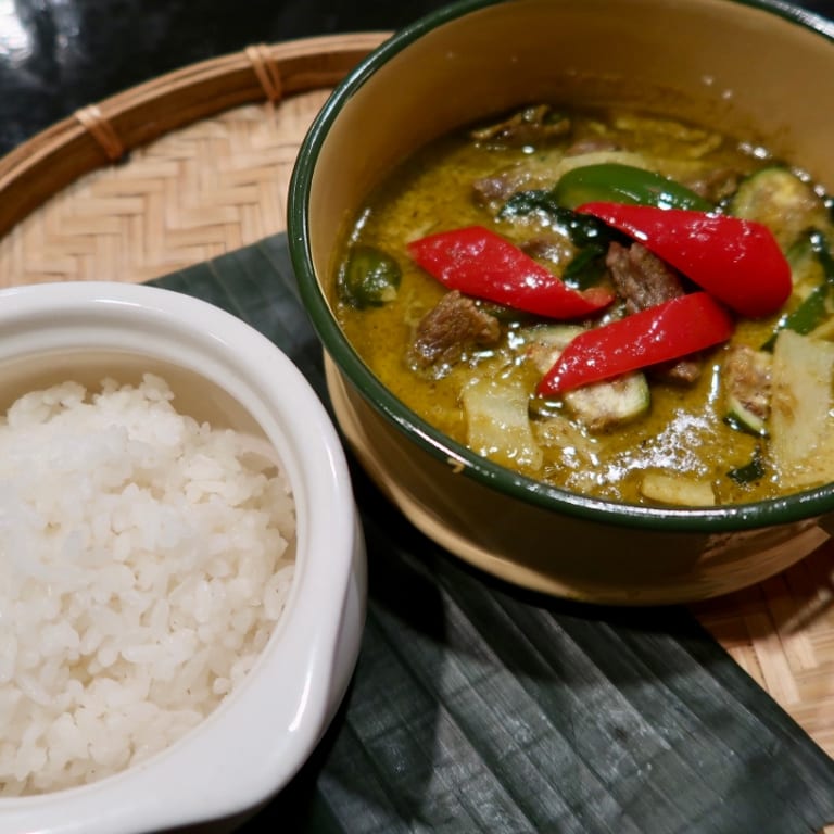Delicious Panang Curry Awaits